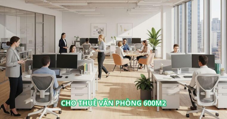 Tham khảo cho thuê văn phòng 600m2