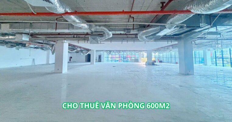 Cho thuê văn phòng 600m2 full chi phí tp.hcm 2025