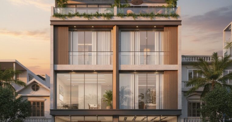 nhà phố kết hợp văn phòng cho thuê tp.hcm