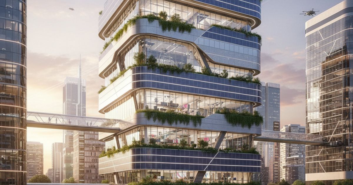 Xu hướng phát triển của nhà văn phòng 5 tầng trong tương lai