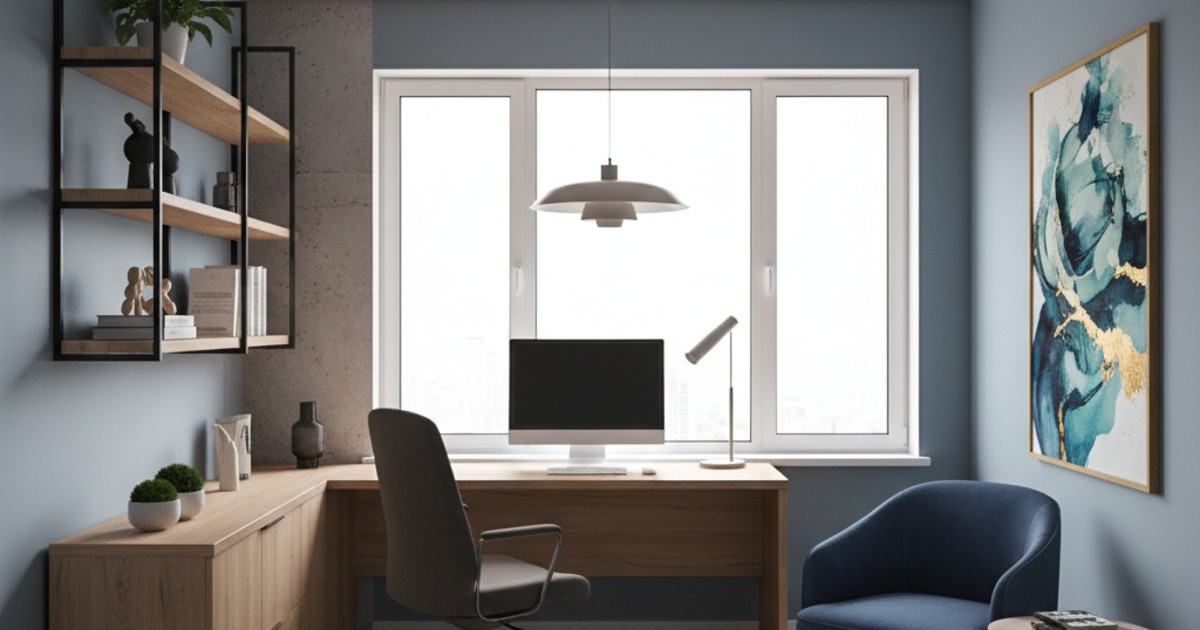 thiết kế văn phòng 10m2