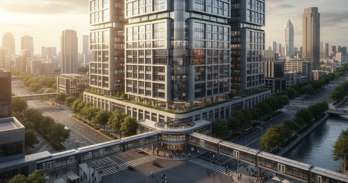 Lựa chọn vị trí đắc địa cho tòa nhà văn phòng 7 tầng