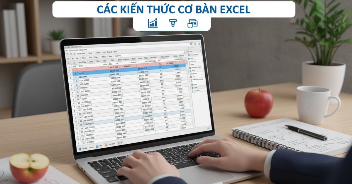 Các kiến thức cơ bản cần học khi làm việc với Excel