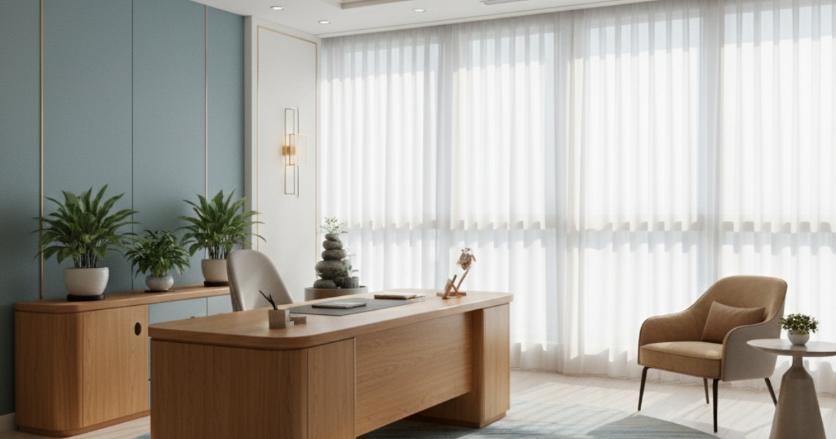 Cách Bố Trí Nội Thất Văn Phòng Hướng Tây Tứ Trạch Thu Hút Năng Lượng