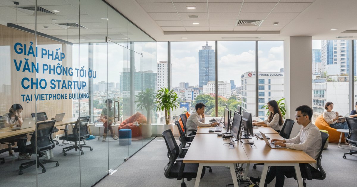 Giải Pháp Văn Phòng Tối Ưu Cho Startup Tại VietPhone Building