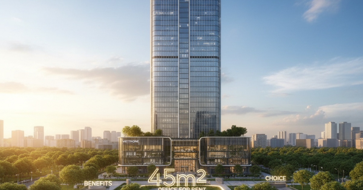 Lợi ích khi chọn VietPhone Building để thuê văn phòng 45m2