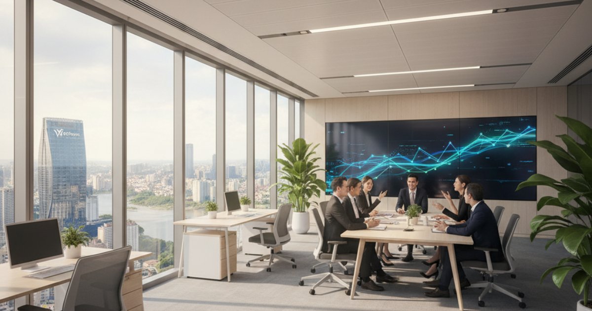 Lợi thế vượt trội khi cho thuê văn phòng 70m2 tại VietPhone Building