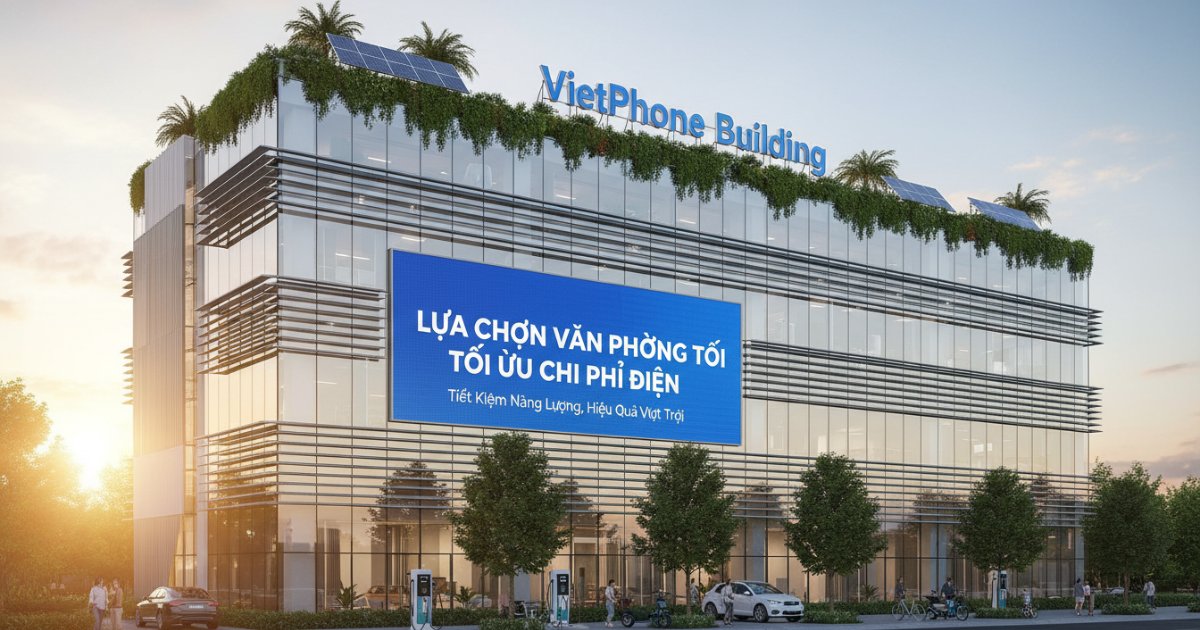 Lựa Chọn Văn Phòng Tối Ưu Chi Phí Điện Với VietPhone Building