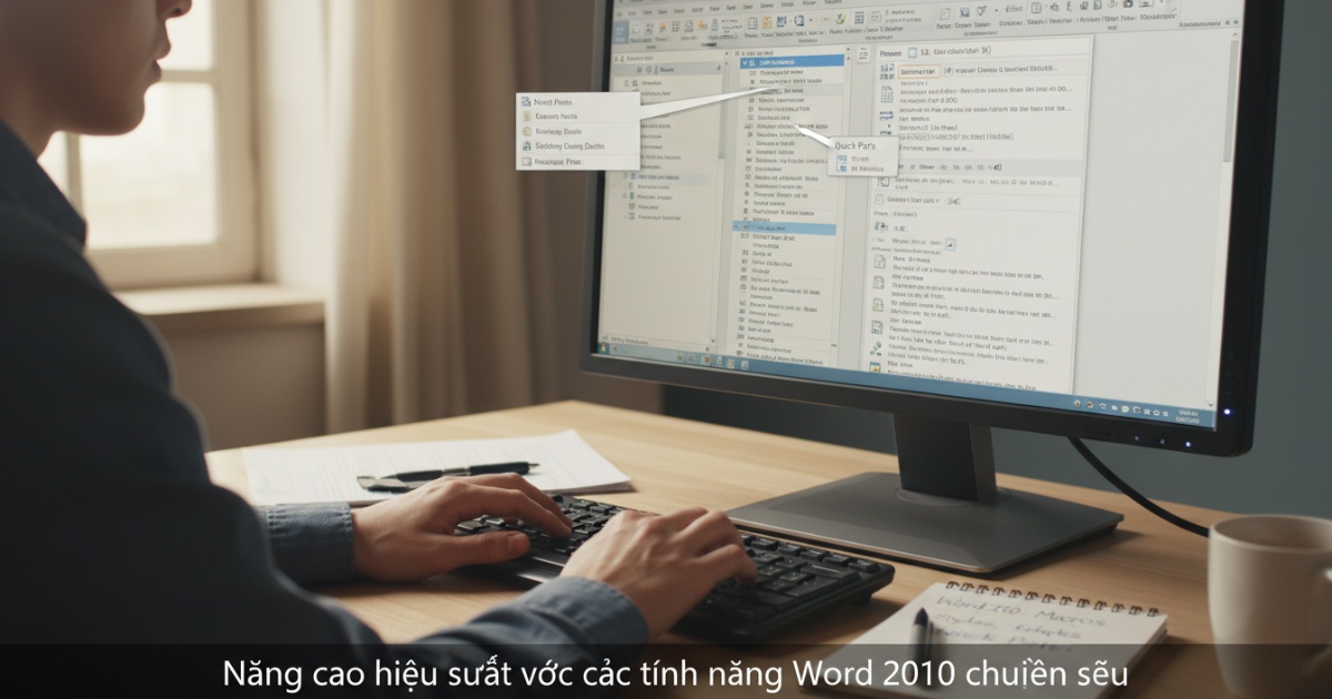 Nâng cao hiệu suất với các tính năng Word 2010 chuyên sâu