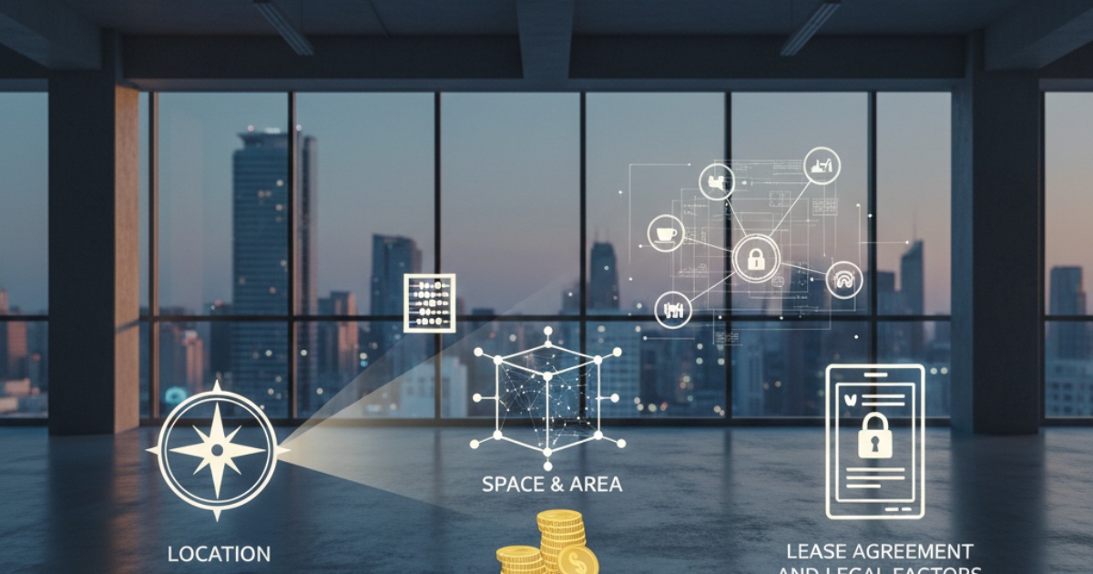 Những yếu tố cần xem xét khi thuê văn phòng