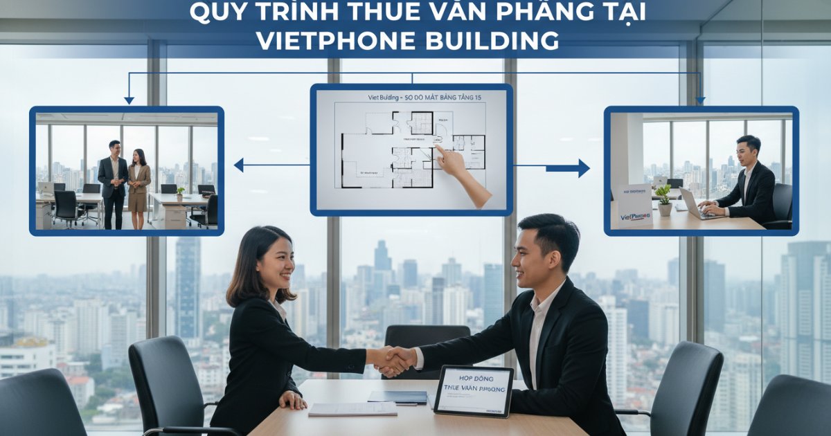 Quy trình thuê văn phòng tại VietPhone Building
