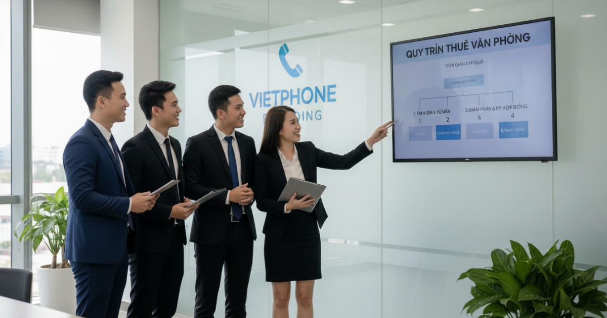 Quy Trình Thuê Văn Phòng Tại VietPhone Building Đơn Giản Hiệu Quả