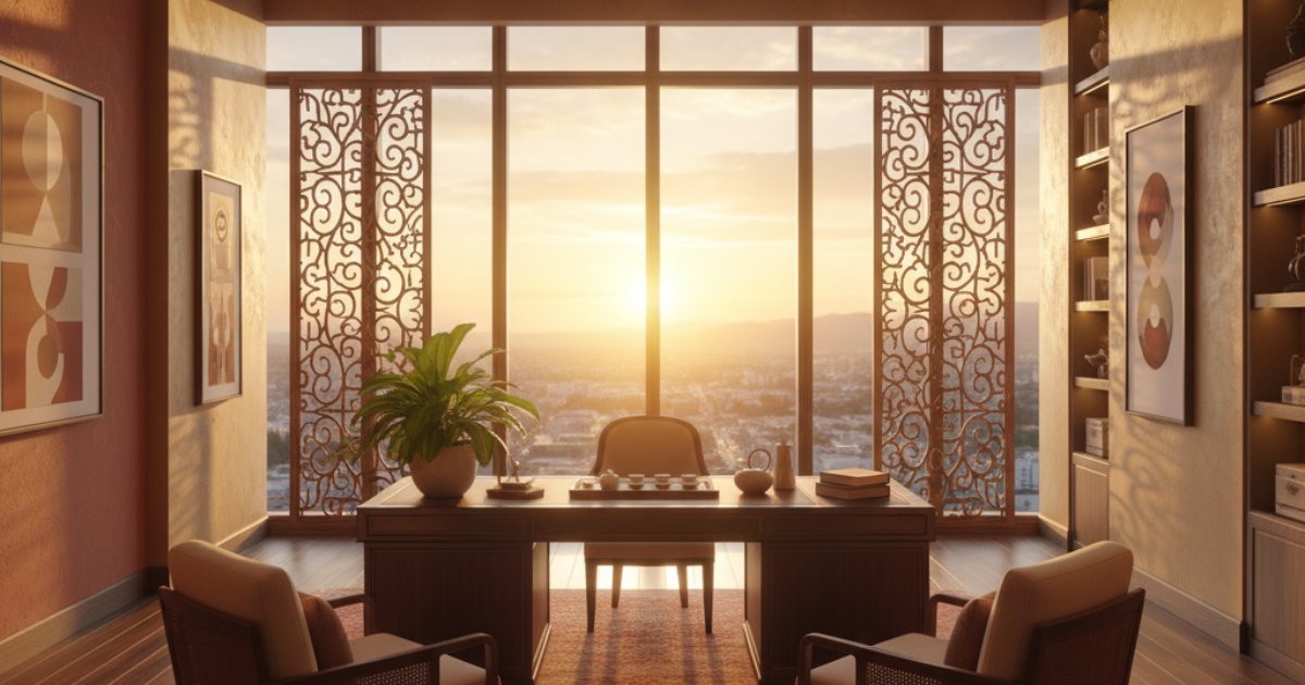 Văn Phòng Hướng Tây Tứ Trạch