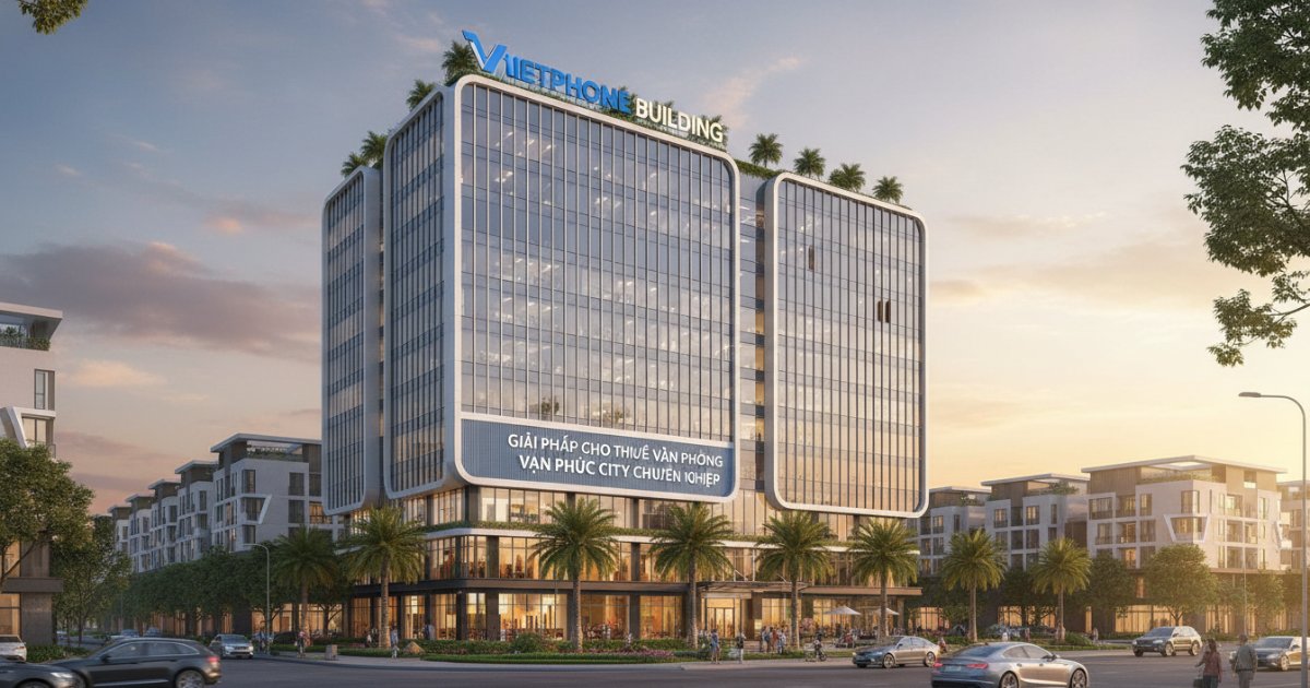 VietPhone Building Giải Pháp Cho Thuê Văn Phòng Vạn Phúc City Chuyên Nghiệp