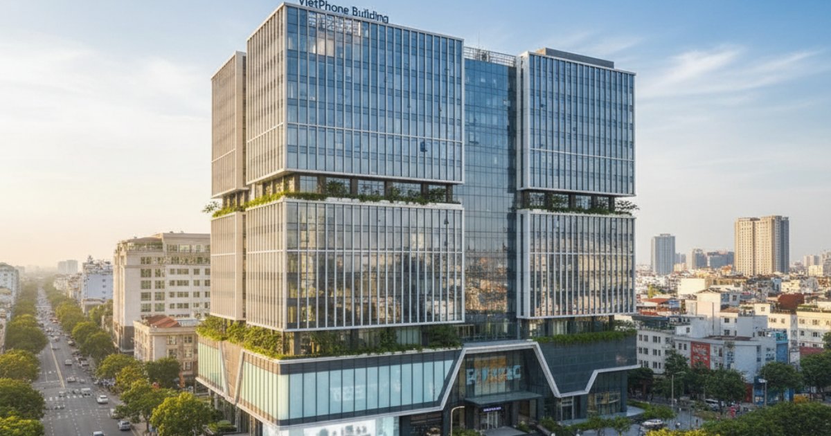VietPhone Building Lựa Chọn Tối Ưu Để Thuê Văn Phòng Đường Tố Hữu