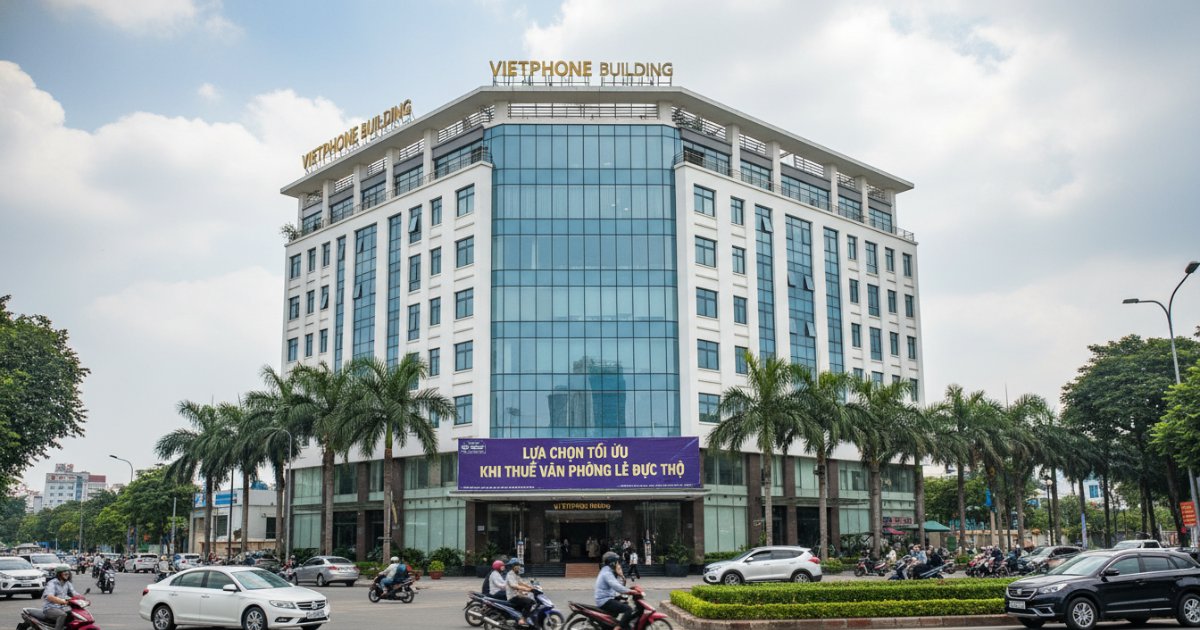 VietPhone Building lựa chọn tối ưu khi thuê văn phòng Lê Đức Thọ