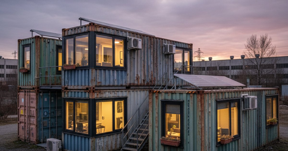 Các loại container văn phòng cũ phổ biến trên thị trường