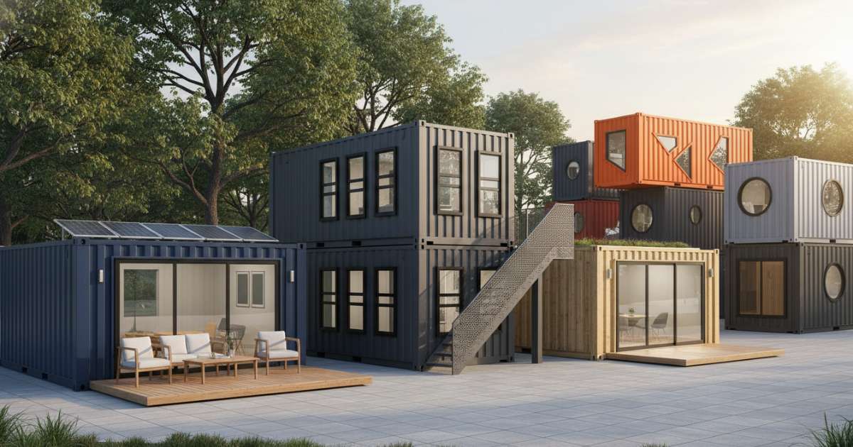 Các mẫu thiết kế container văn phòng 40 feet phổ biến hiện nay