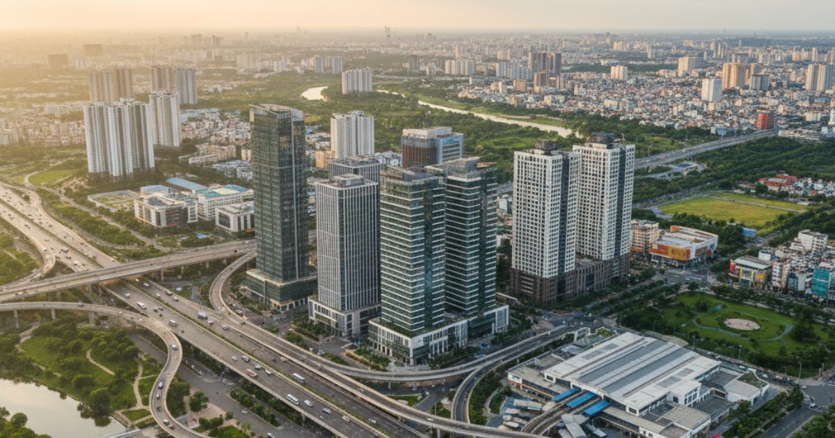 Lợi thế vị trí của khu vực cho thuê văn phòng Phạm Văn Đồng