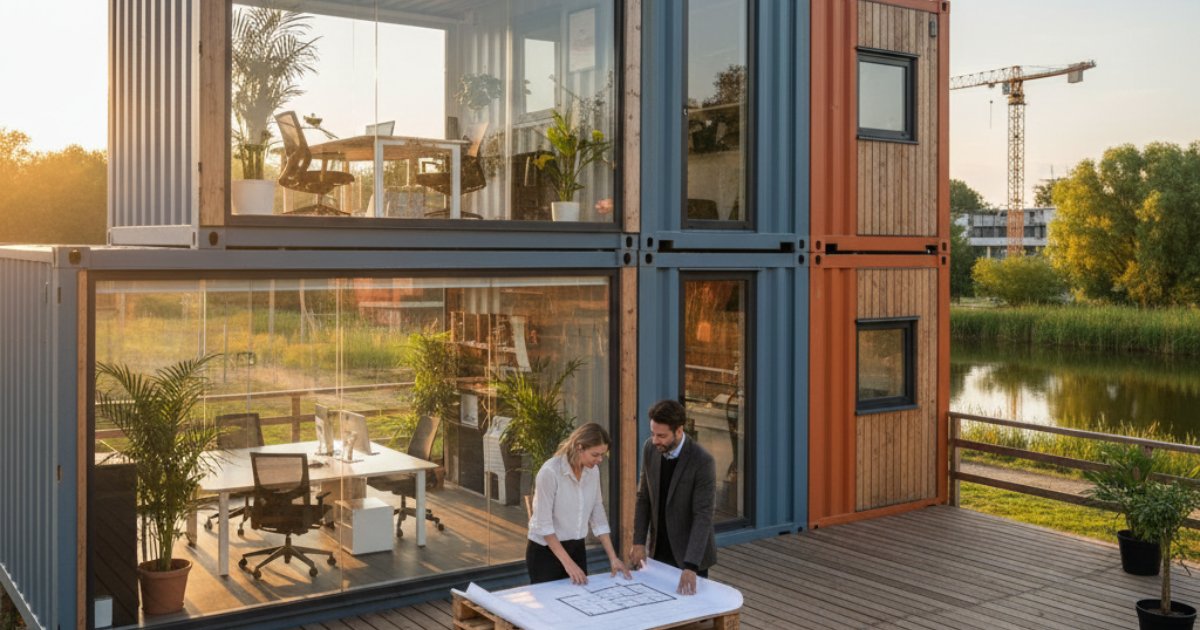 Lựa chọn đơn vị thiết kế container văn phòng uy tín