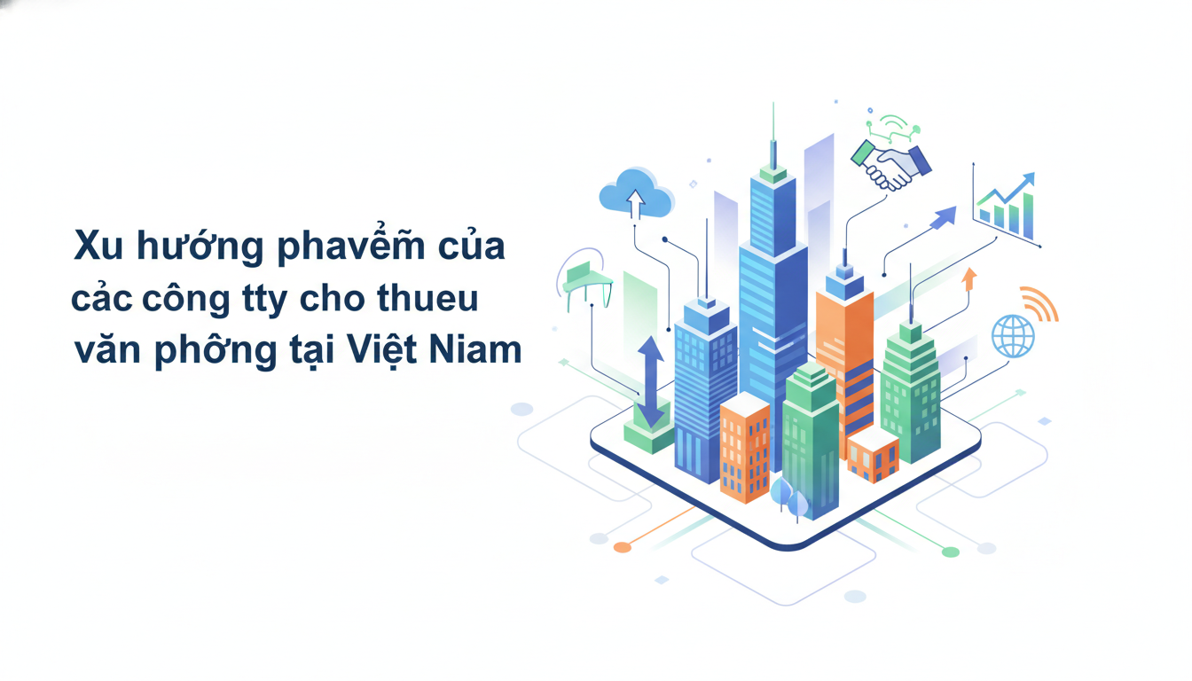 Xu hướng phát triển của các công ty cho thuê văn phòng tại Việt Nam