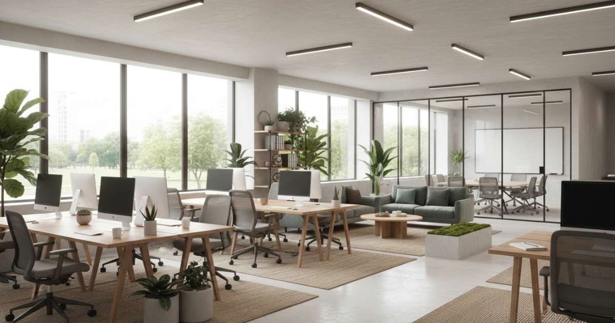 Các phong cách bố trí văn phòng làm việc hiện đại