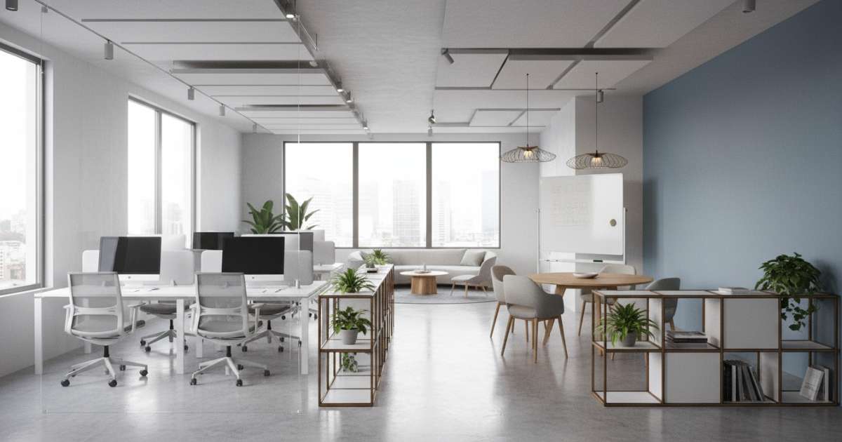 Các phong cách thiết kế văn phòng 70m2 phổ biến hiện nay
