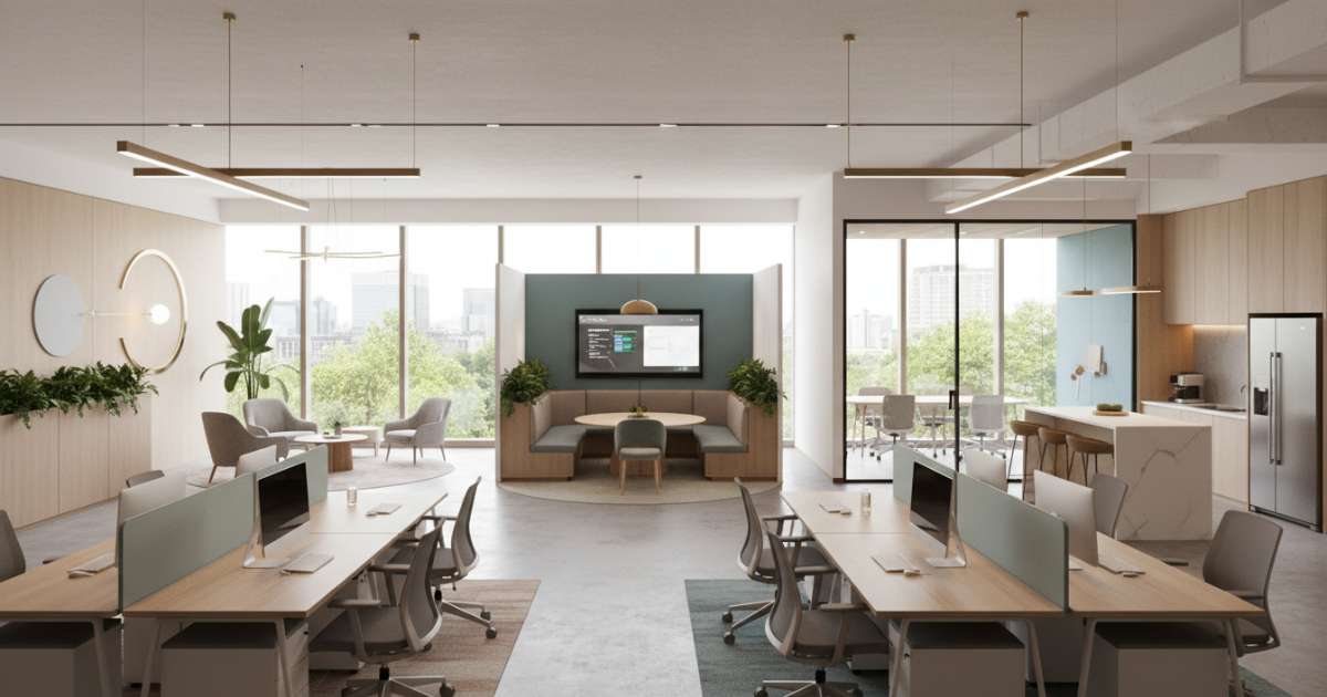 Những phong cách thiết kế văn phòng 100m2 thịnh hành nhất