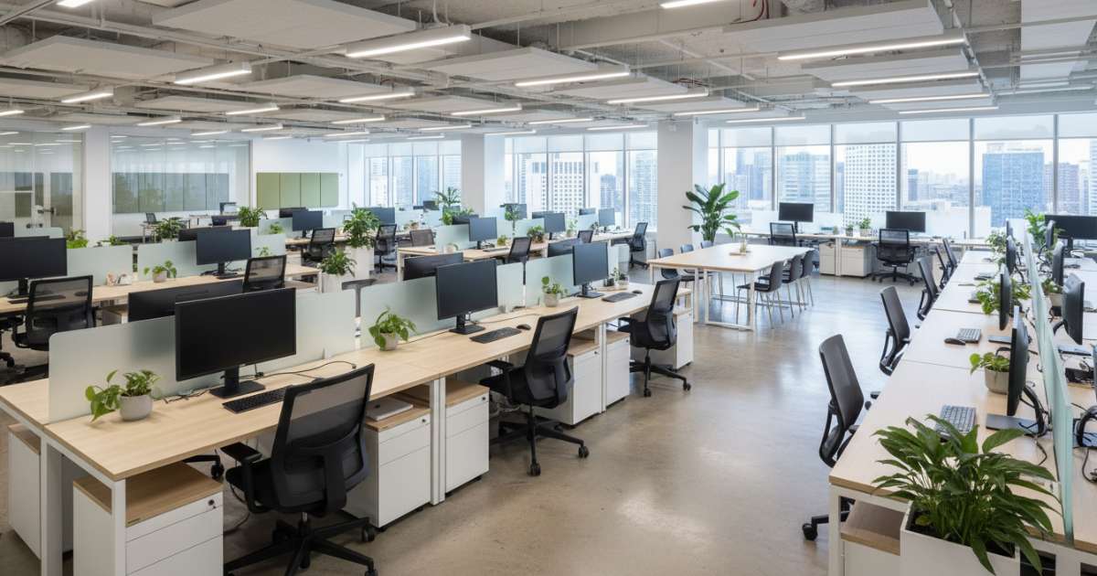 Quy định diện tích văn phòng theo tiêu chuẩn quốc tế và Việt Nam