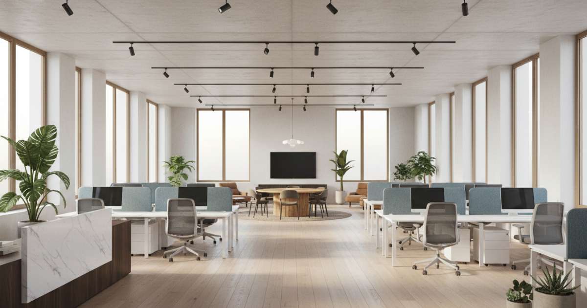 thiết kế văn phòng 200m2