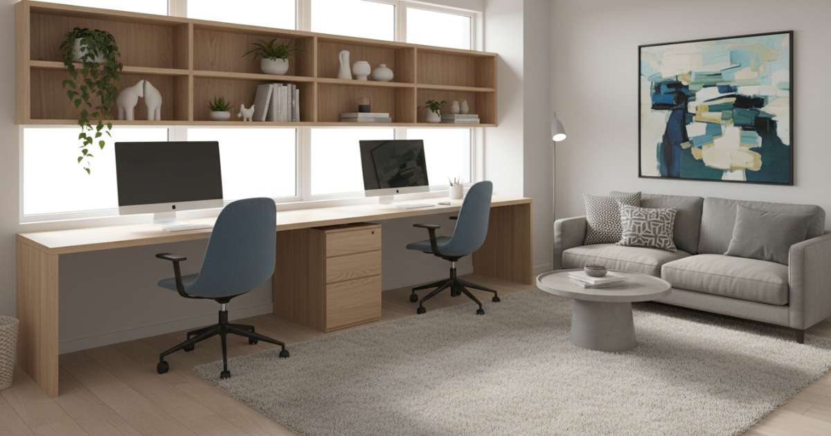 thiết kế văn phòng 25m2