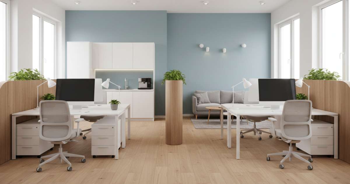 thiết kế văn phòng 40m2