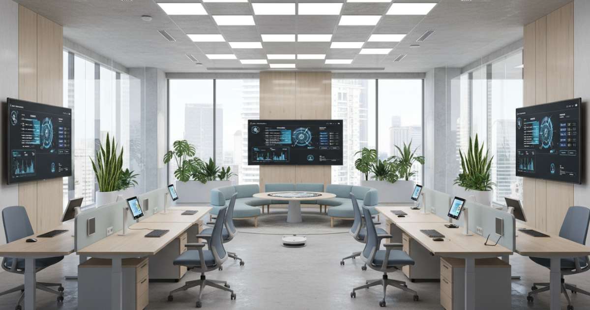 Xu hướng thiết kế nội thất văn phòng thông minh hiện nay